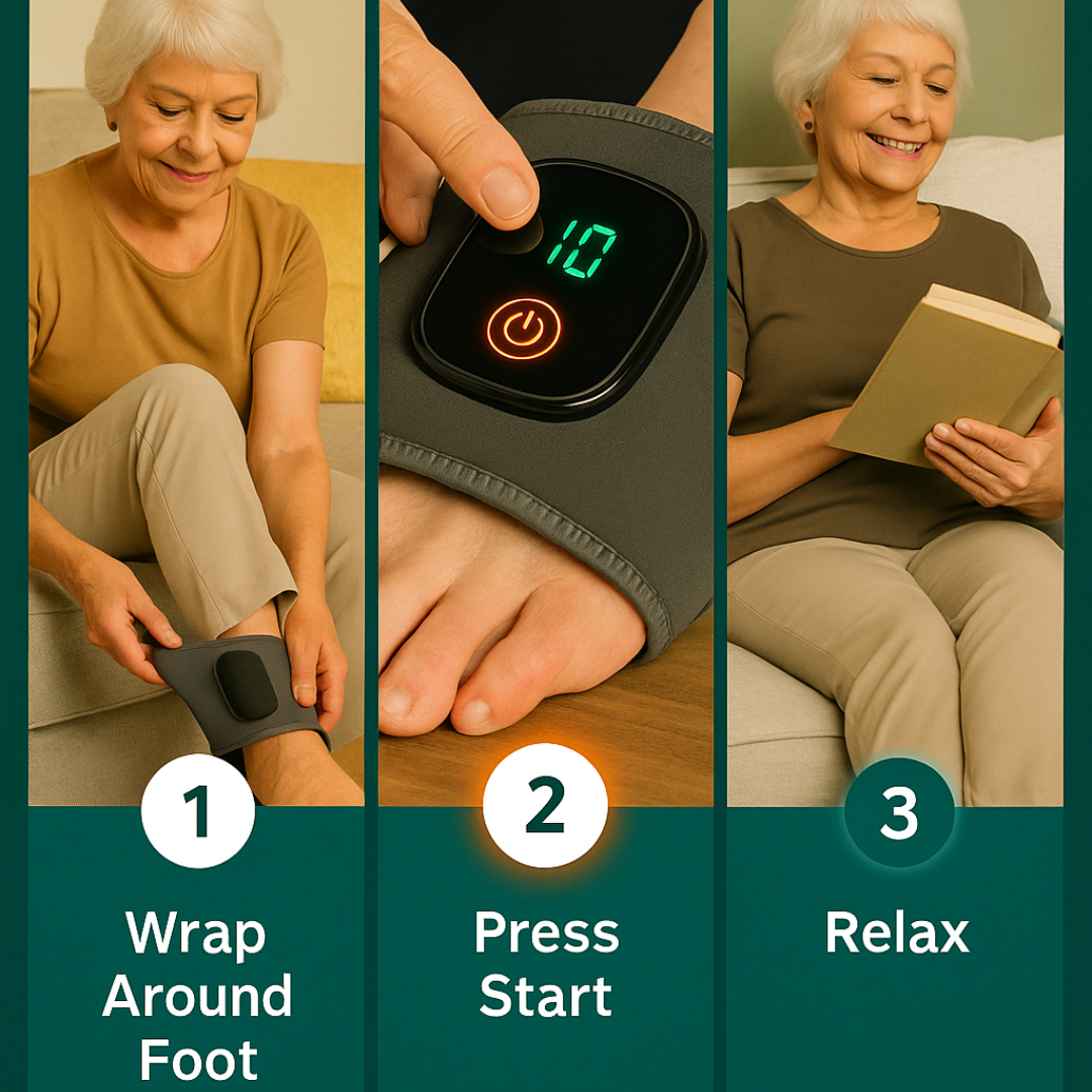 FootReliva 3-in-1 Massager